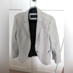 Zara basic blazer in grey